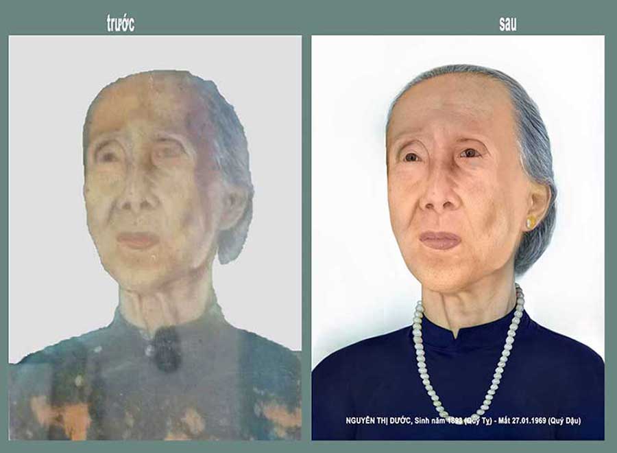 phục chế ảnh cũ tphcm trước và sau khi chỉnh sửa rõ nét